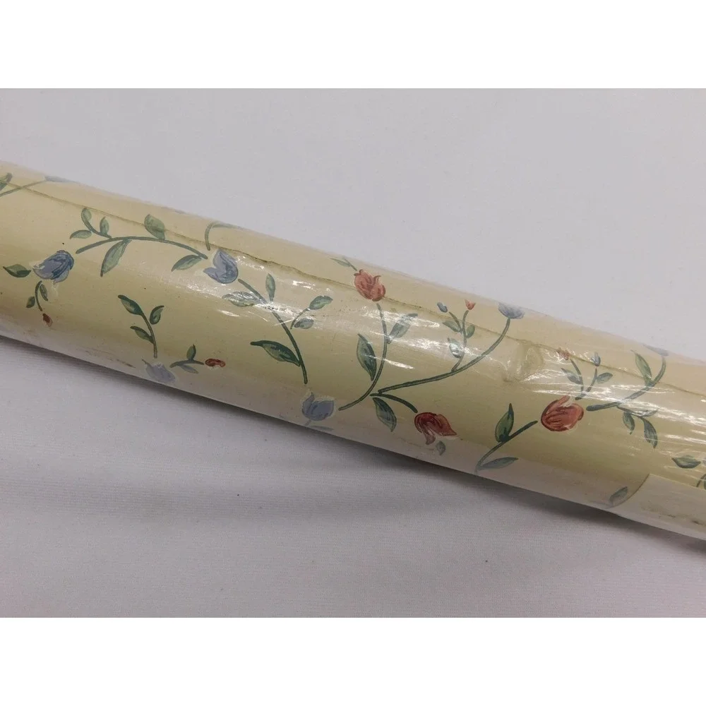 Vintage Warner Company Floral Wallpaper 56 Sq ft